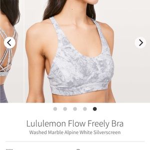 Lululemon Flow Freely sports bra